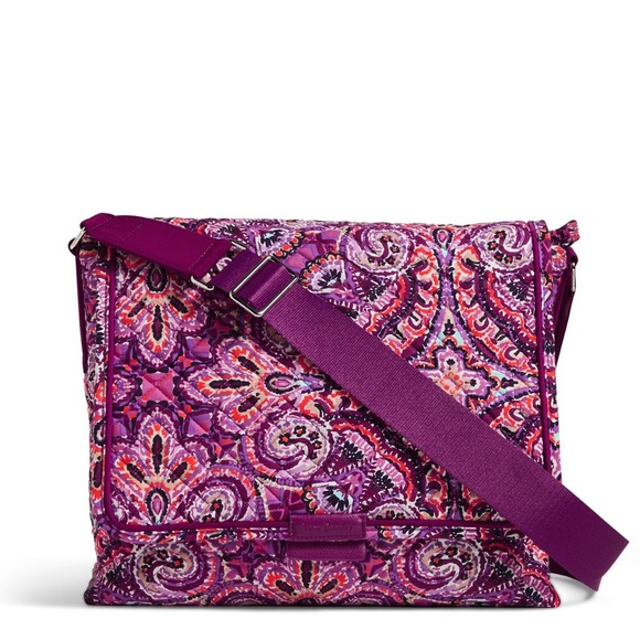 Vera Bradley FREE✈️ Small Messenger Bag in Dream Tapestry - Picture 2 of 5